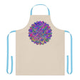 Psychedelic Mandala Apron - Hand Drawn Art All Over Prints - Blululi