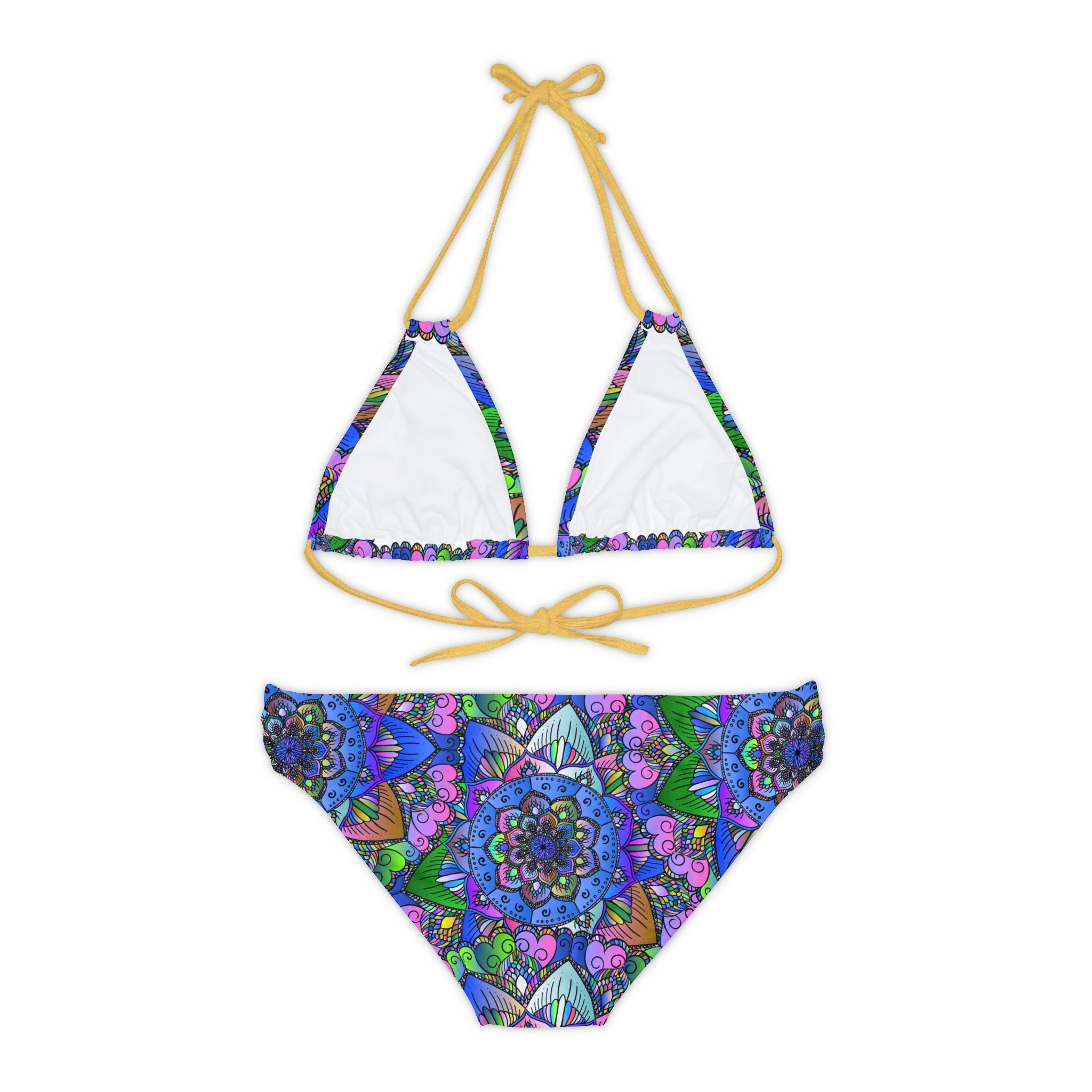 Psychedelic Mandala Bikini Set - Vibrant & Unique All Over Prints - Blululi