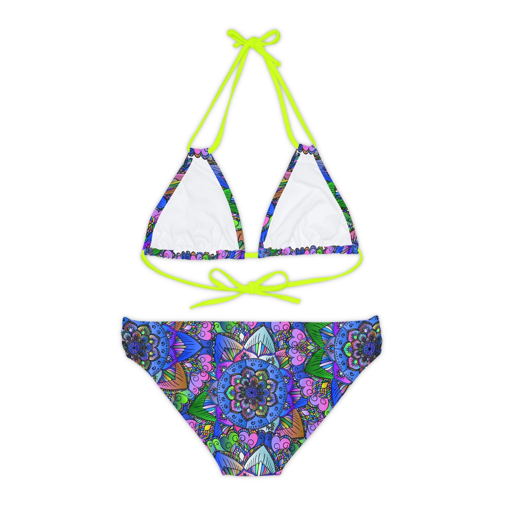 Psychedelic Mandala Bikini Set - Vibrant & Unique All Over Prints - Blululi