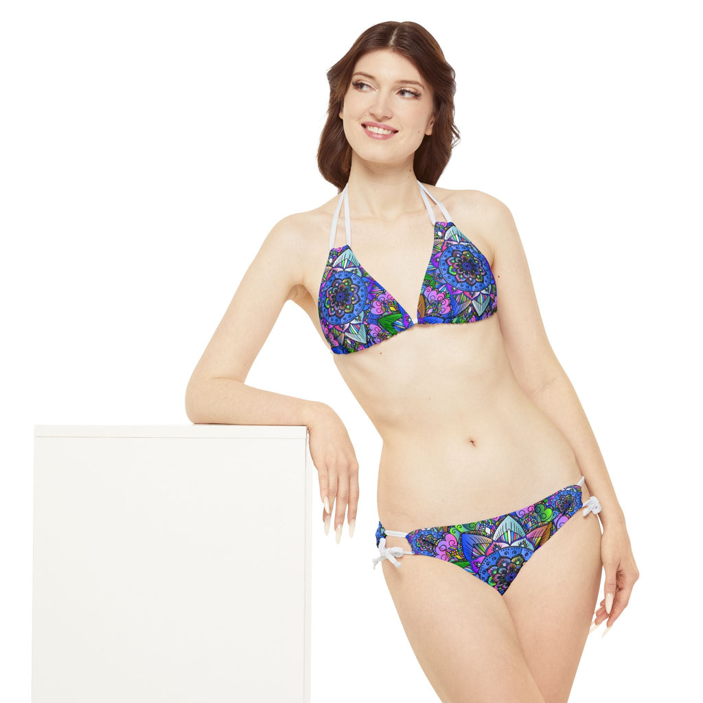 Psychedelic Mandala Bikini Set - Vibrant & Unique All Over Prints - Blululi