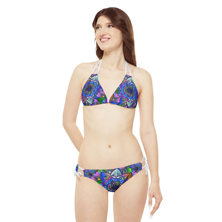 Psychedelic Mandala Bikini Set - Vibrant & Unique All Over Prints - Blululi