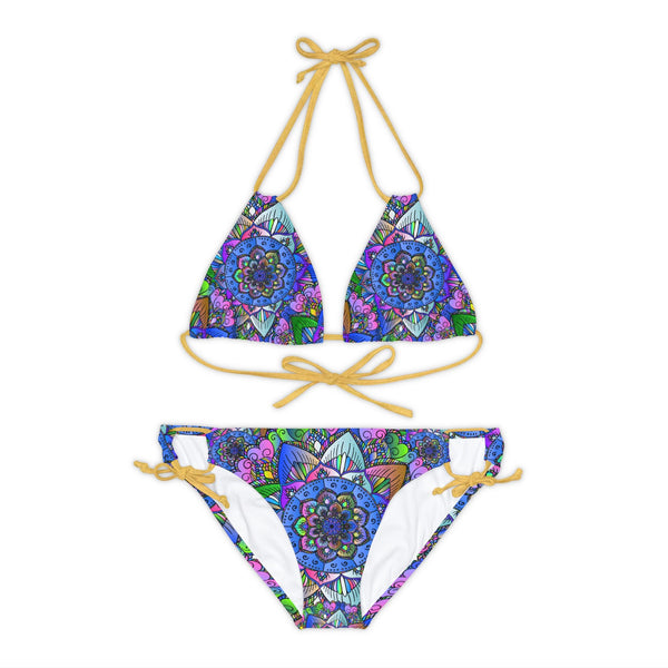 Psychedelic Mandala Bikini Set - Vibrant & Unique All Over Prints - Blululi