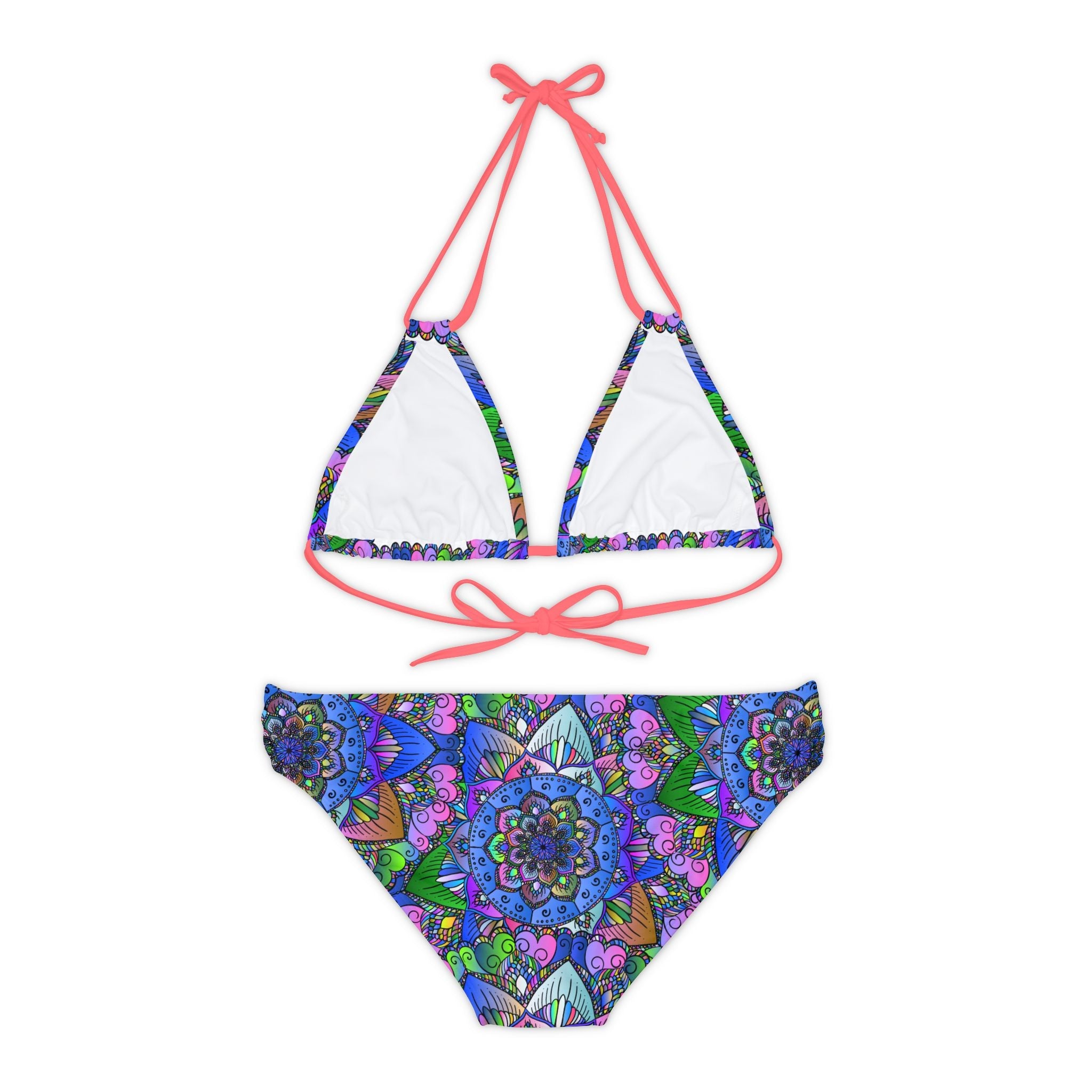 Psychedelic Mandala Bikini Set - Vibrant & Unique All Over Prints - Blululi