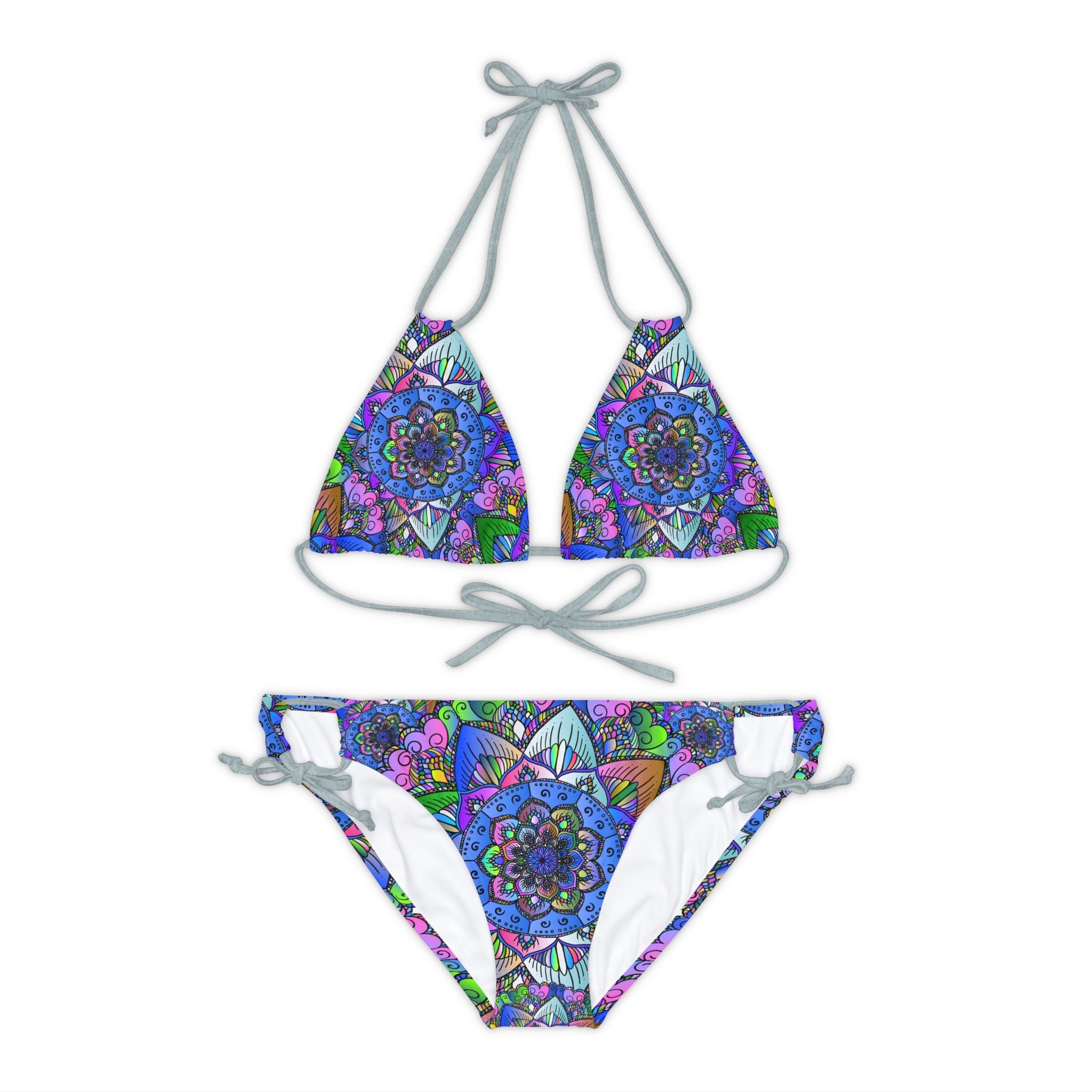 Psychedelic Mandala Bikini Set - Vibrant & Unique All Over Prints - Blululi