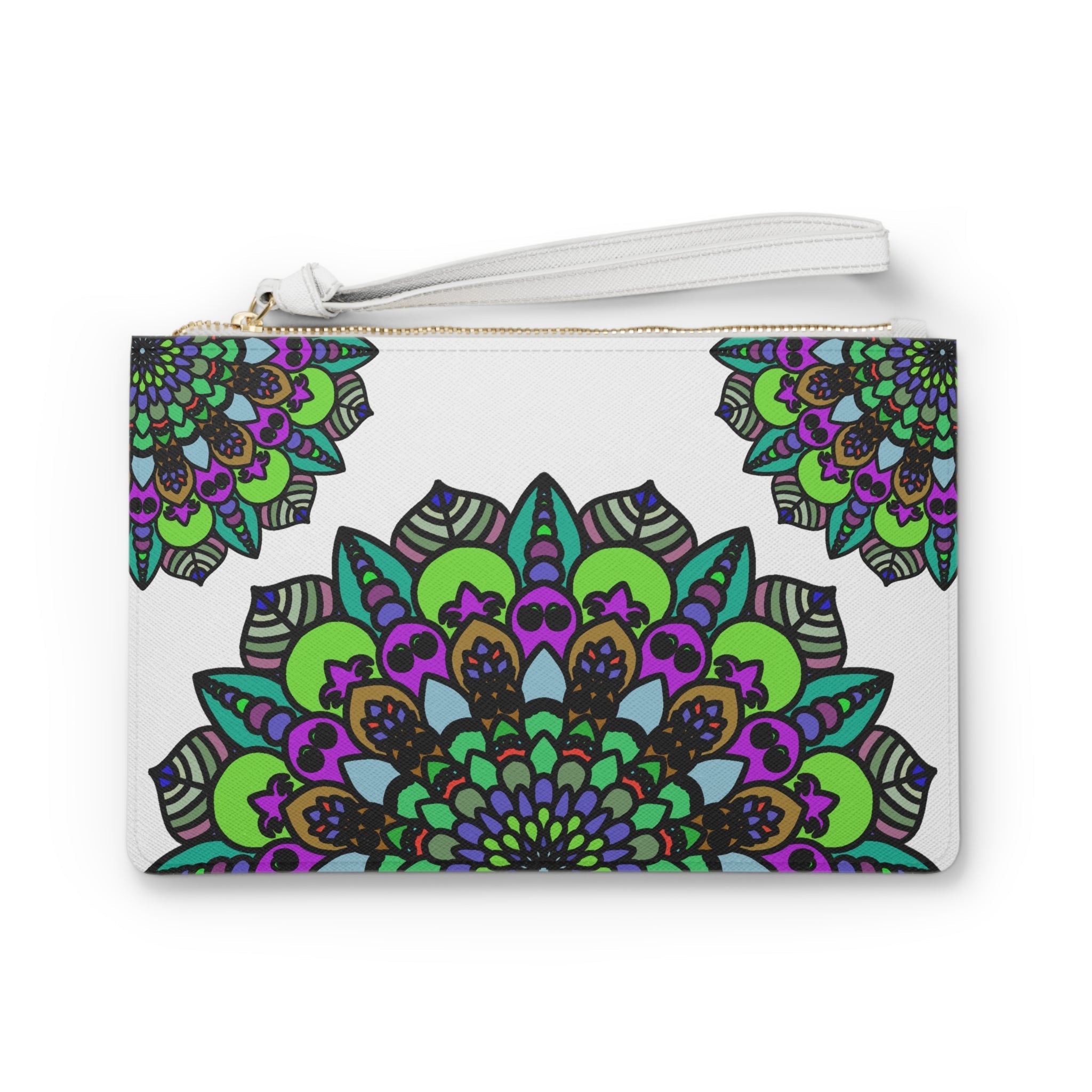 Psychedelic Mandala Clutch Bag Bags - Blululi