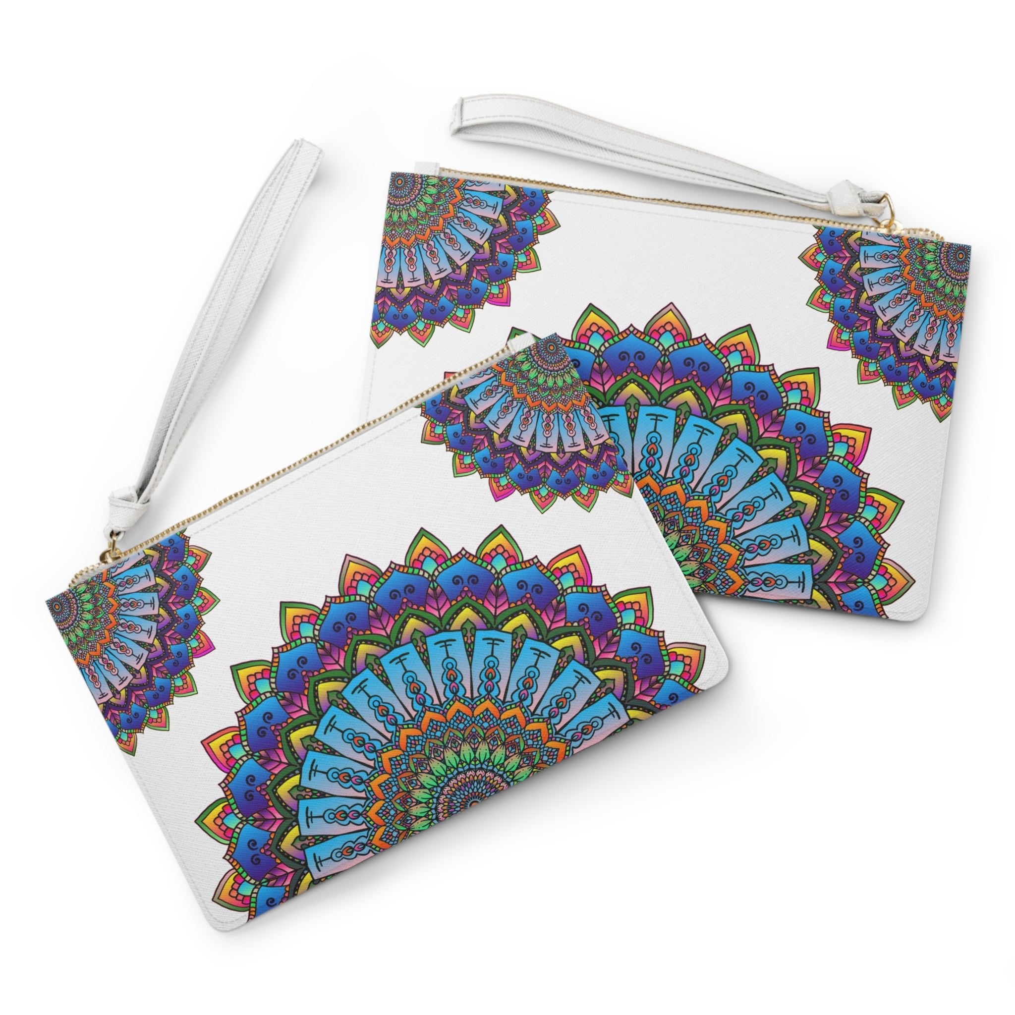 Psychedelic Mandala Clutch Bag Bags - Blululi