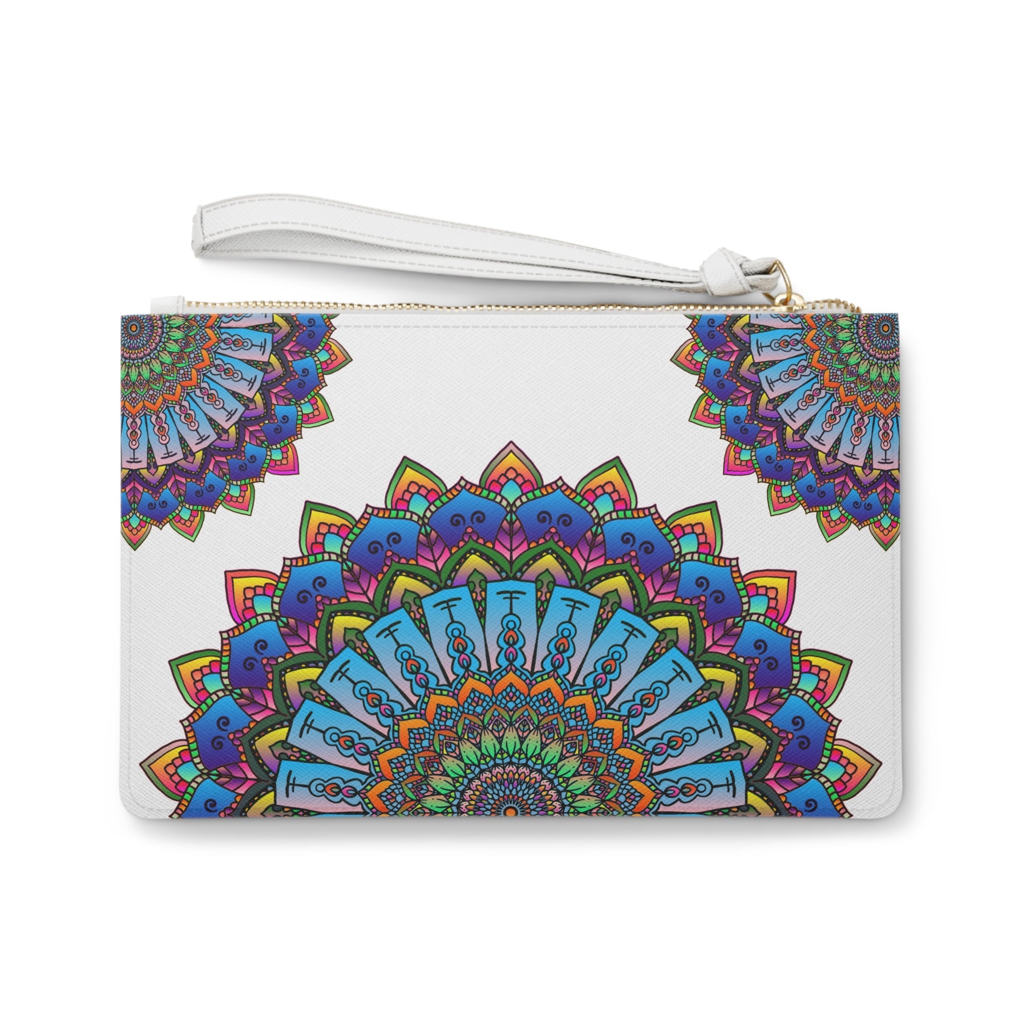 Psychedelic Mandala Clutch Bag Bags - Blululi