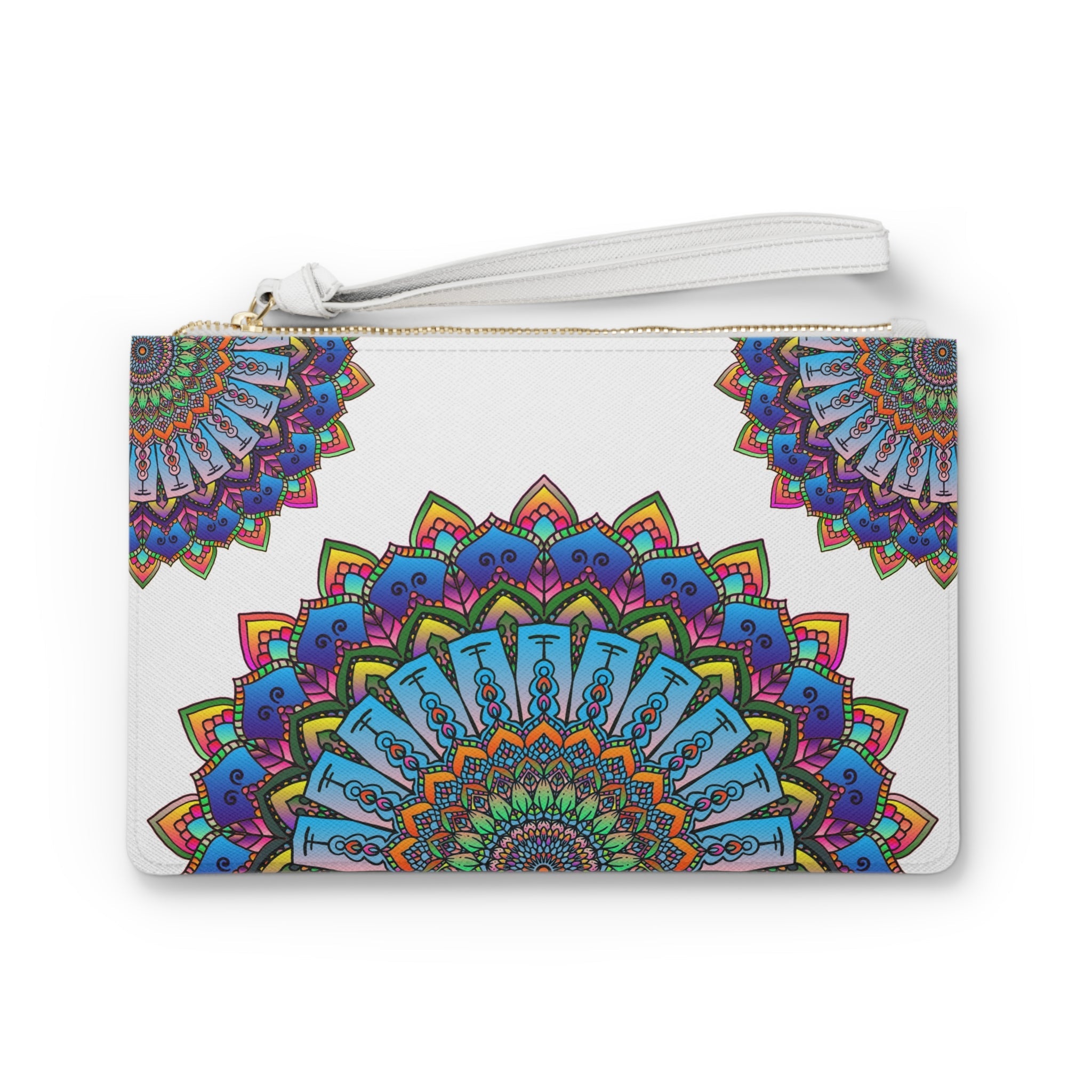 Psychedelic Mandala Clutch Bag Bags - Blululi