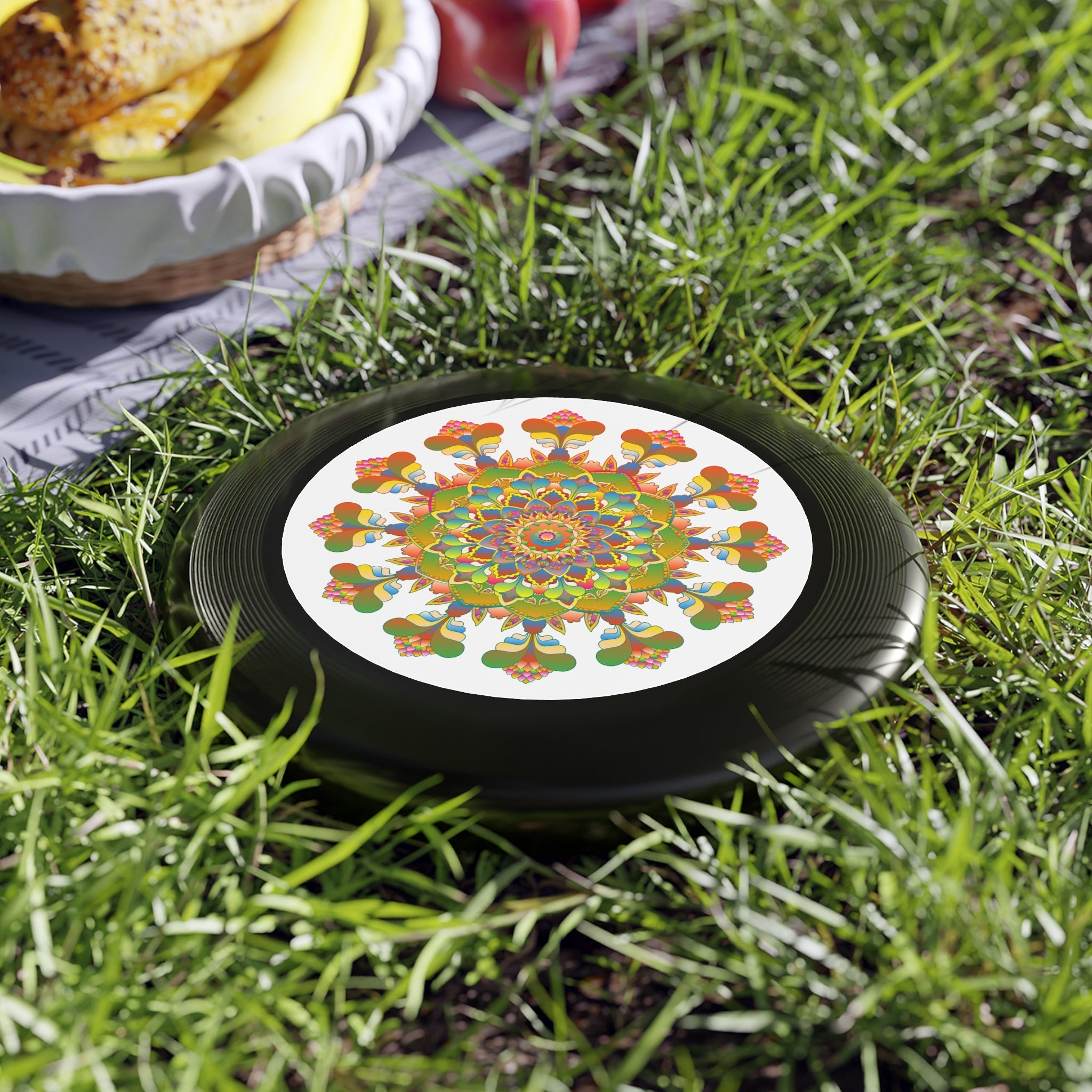 Psychedelic Mandala Frisbee Disc Accessories - Blululi
