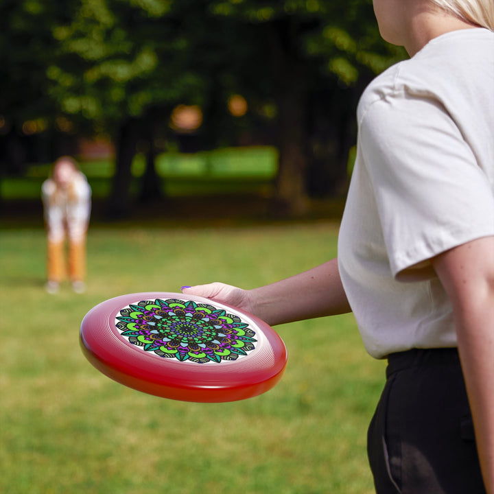 Psychedelic Mandala Frisbee Disc Accessories - Blululi