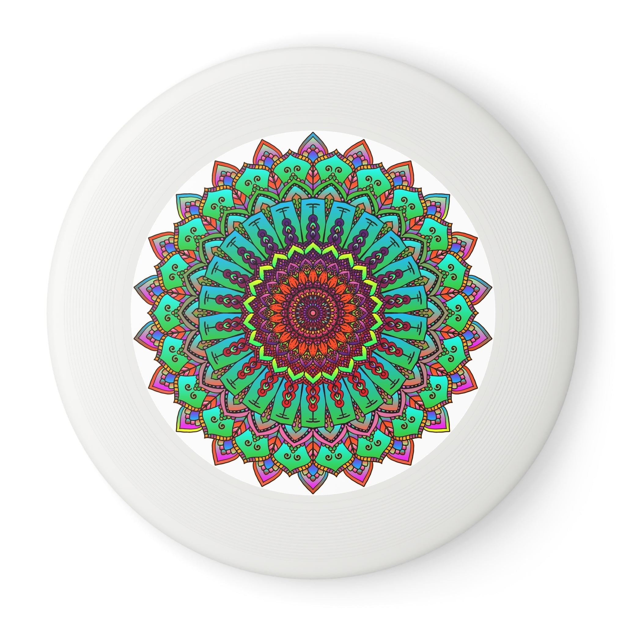 Psychedelic Mandala Frisbee Disc Accessories - Blululi