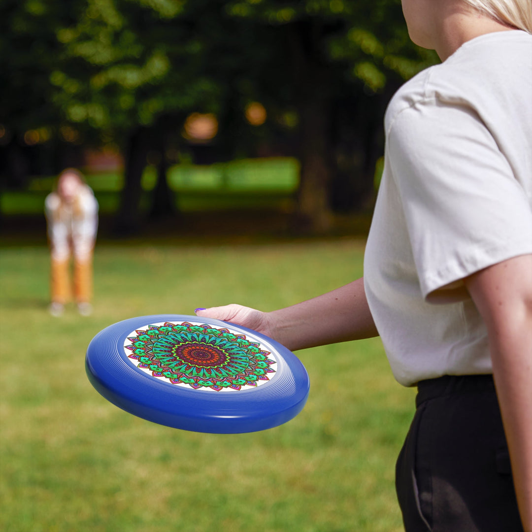 Psychedelic Mandala Frisbee Disc Accessories - Blululi