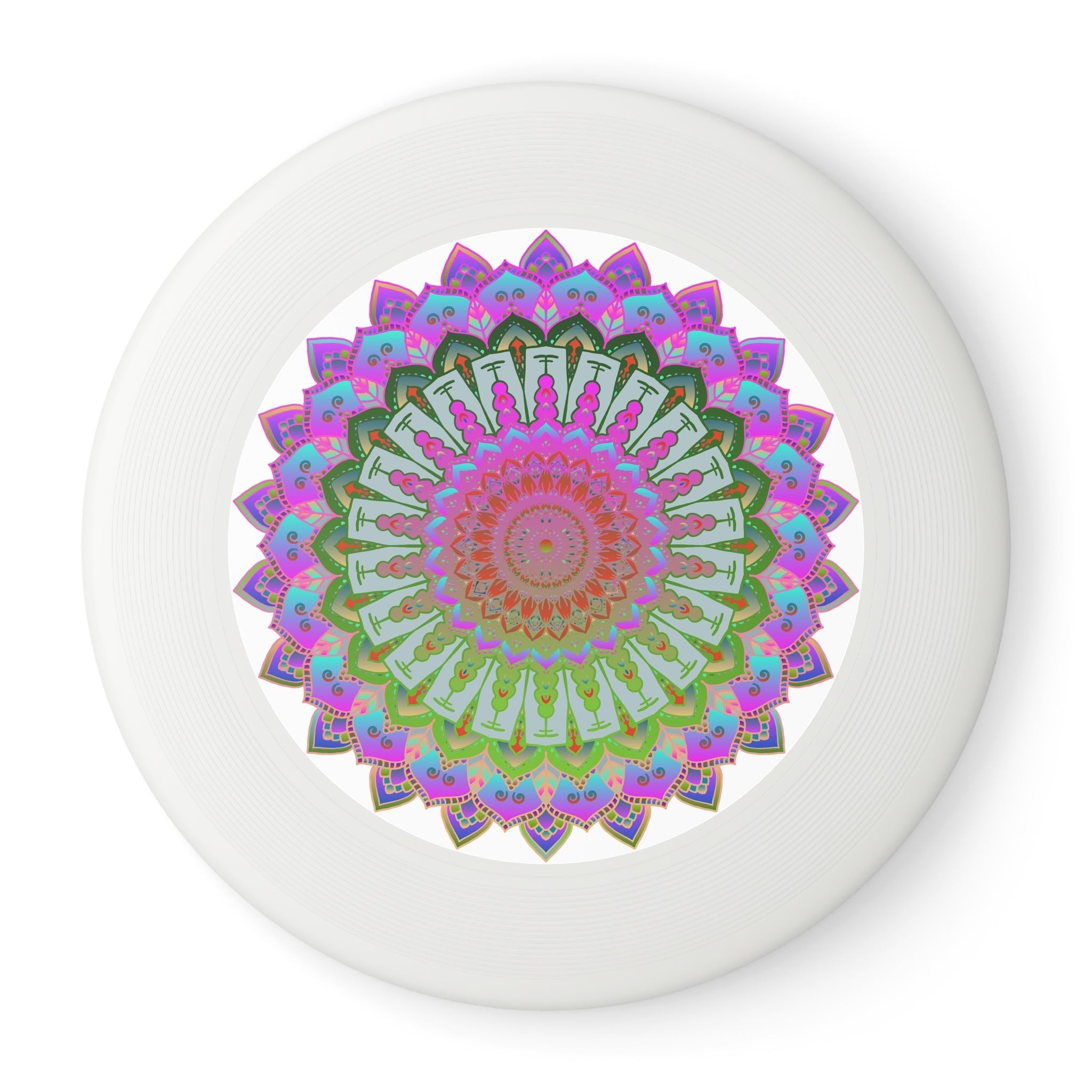 Psychedelic Mandala Frisbee Disc Accessories - Blululi