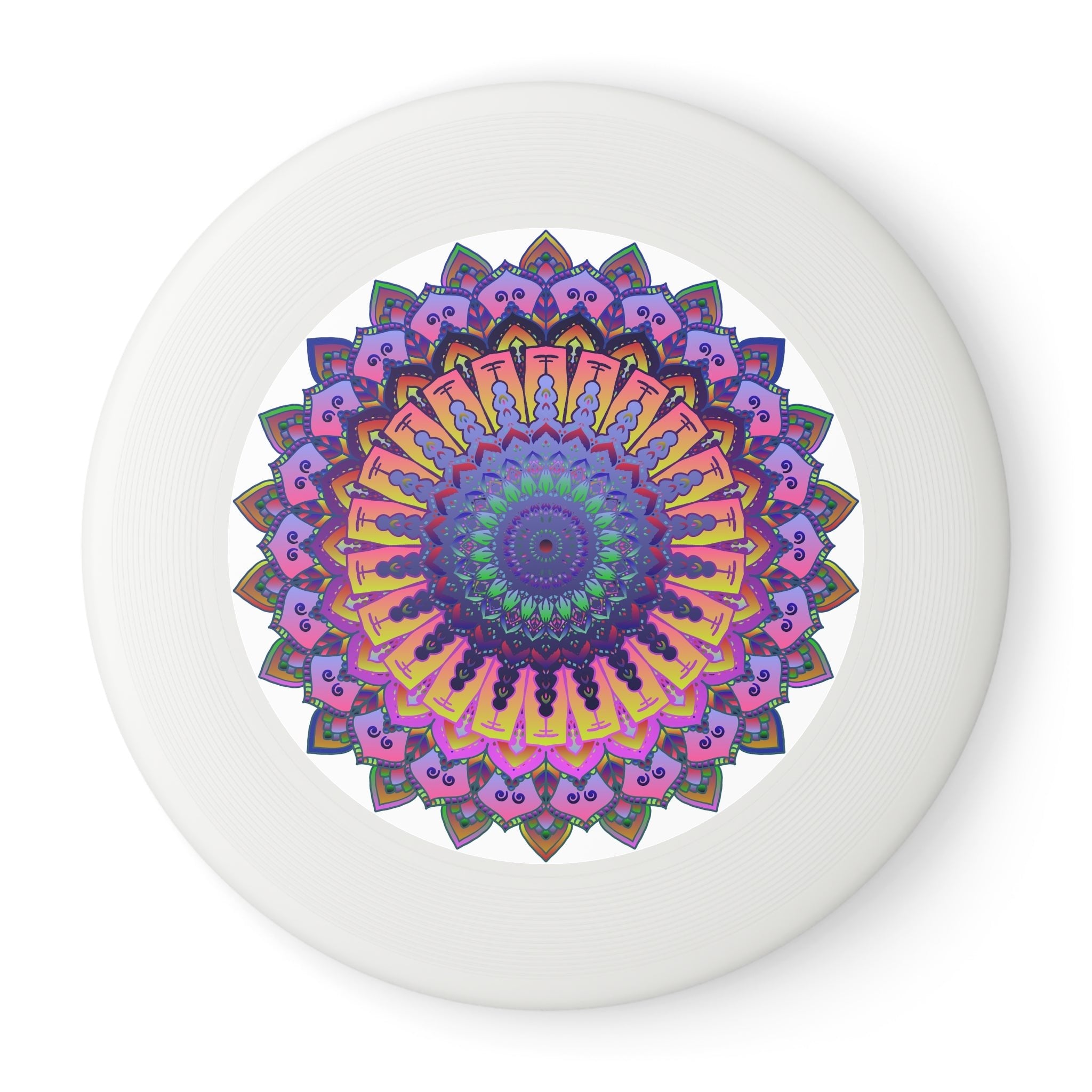 Psychedelic Mandala Frisbee Disc Accessories - Blululi