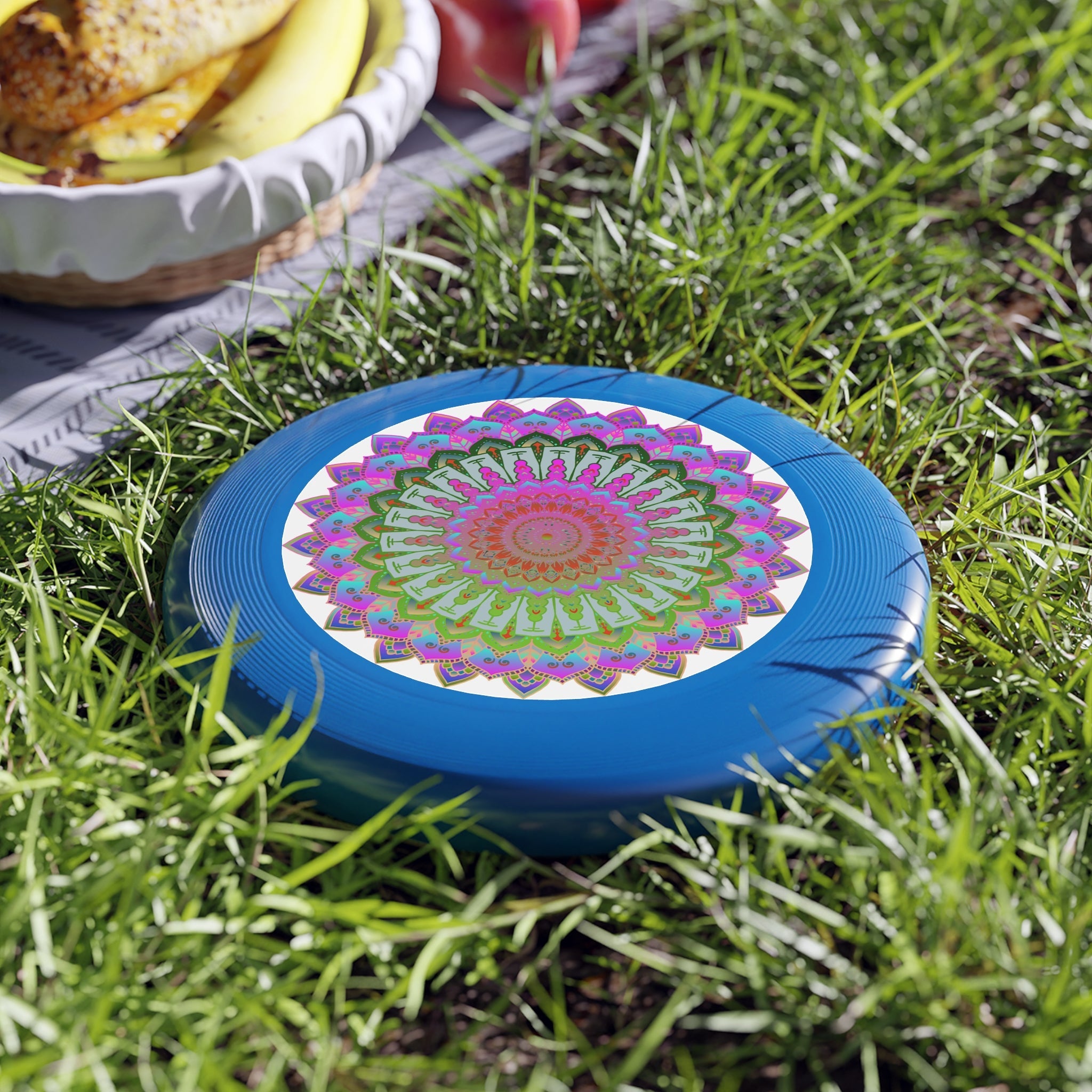 Psychedelic Mandala Frisbee Disc Accessories - Blululi