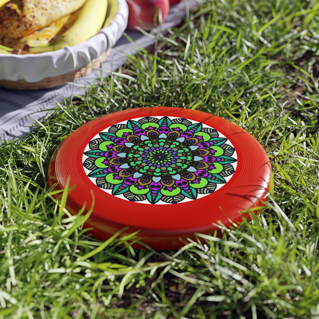 Psychedelic Mandala Frisbee Disc Accessories - Blululi