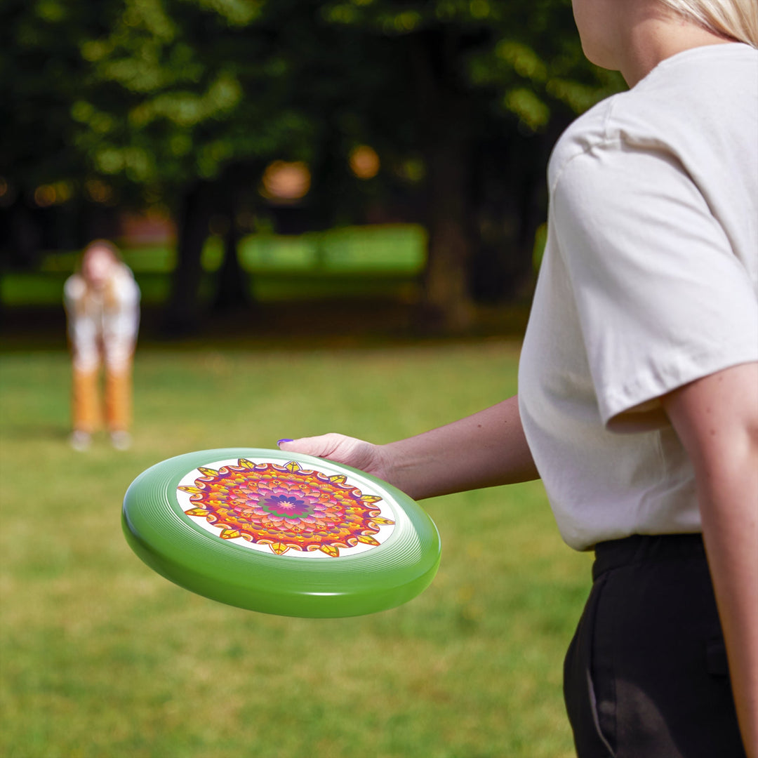 Psychedelic Mandala Frisbee Disc Accessories - Blululi