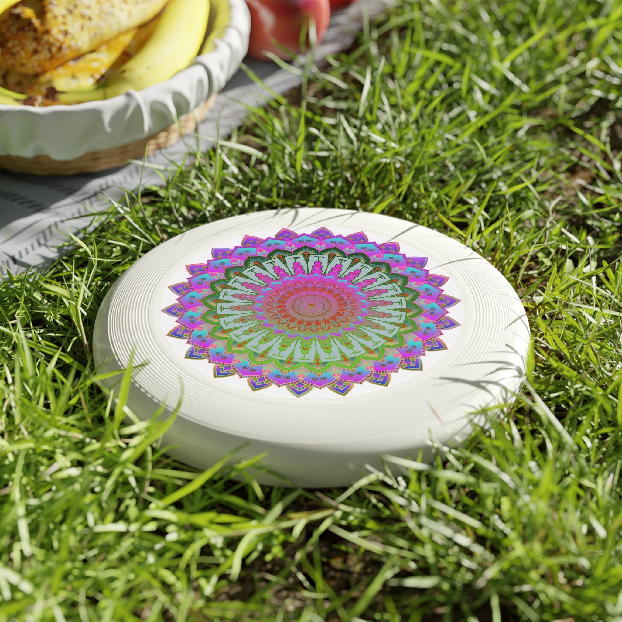 Psychedelic Mandala Frisbee Disc Accessories - Blululi