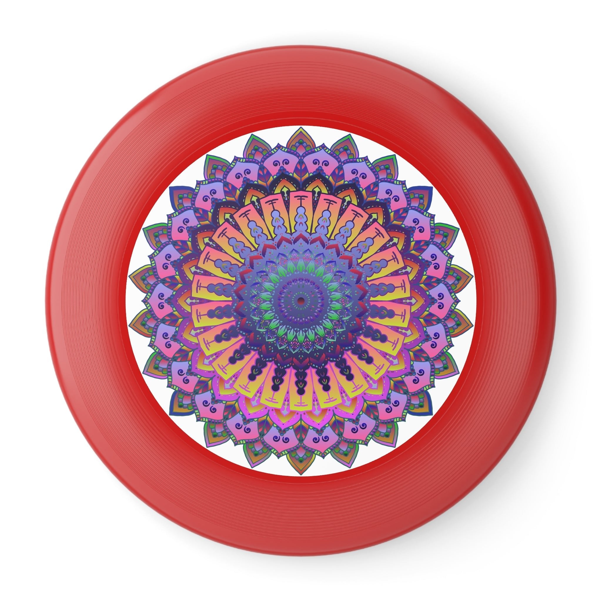 Psychedelic Mandala Frisbee Disc Accessories - Blululi