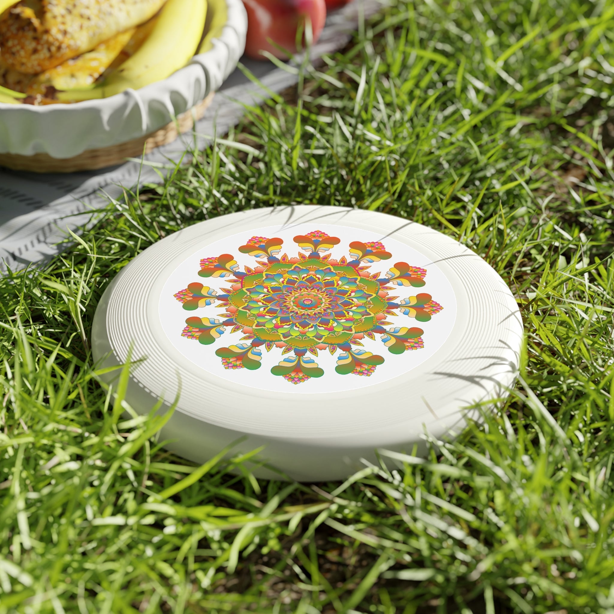 Psychedelic Mandala Frisbee Disc Accessories - Blululi