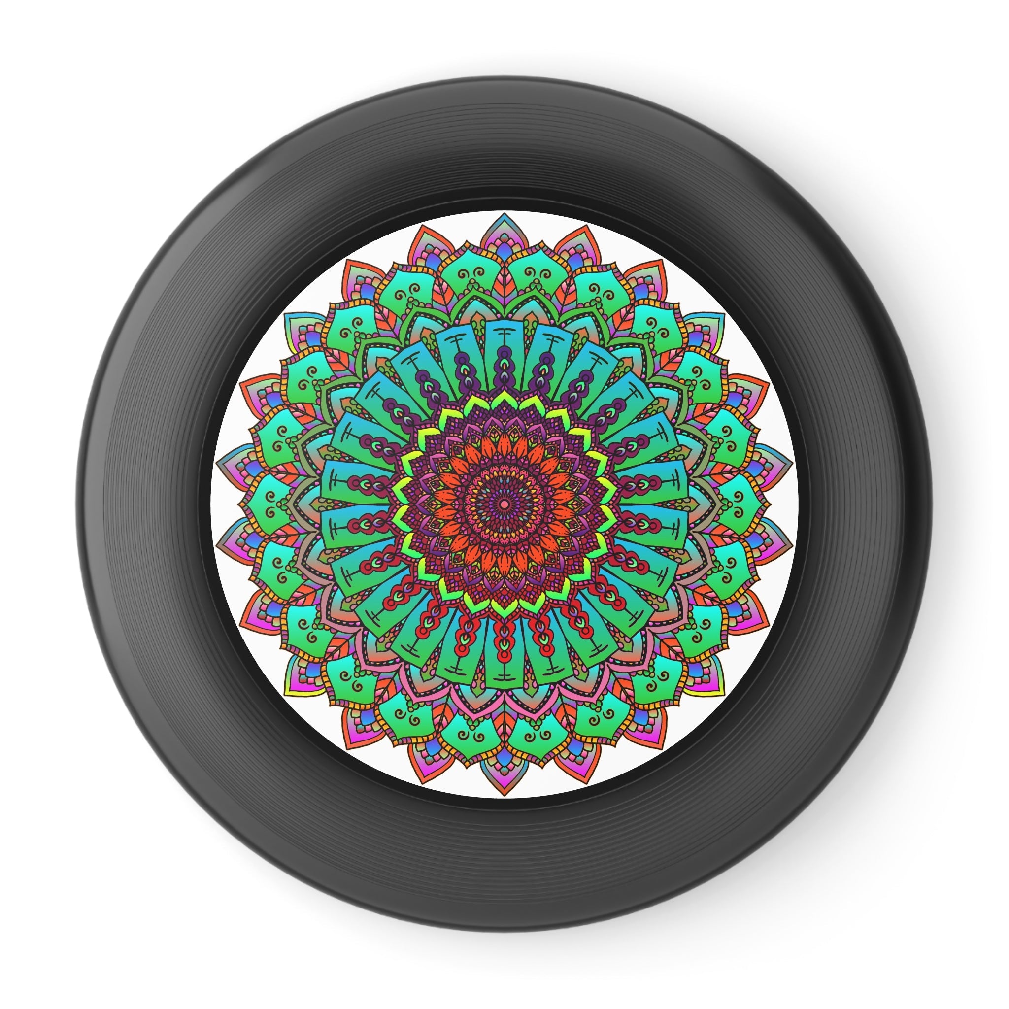 Psychedelic Mandala Frisbee Disc Accessories - Blululi