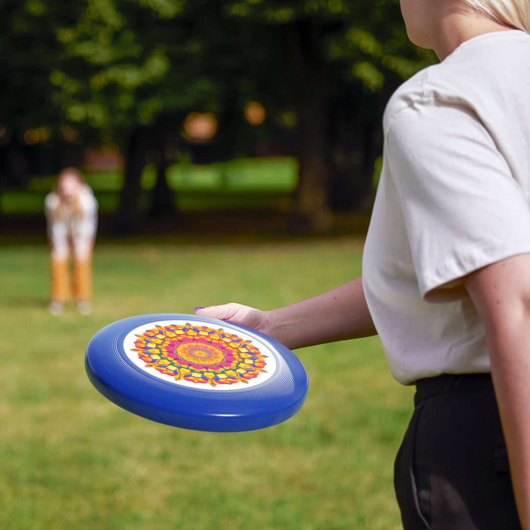 Psychedelic Mandala Frisbee Disc Accessories - Blululi