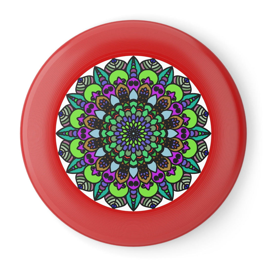 Psychedelic Mandala Frisbee Disc Accessories - Blululi