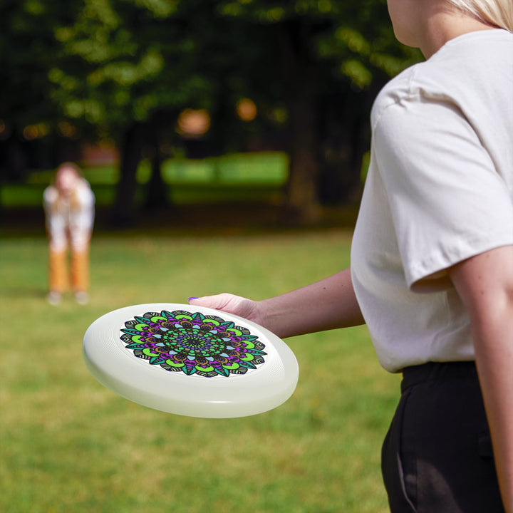 Psychedelic Mandala Frisbee Disc Accessories - Blululi