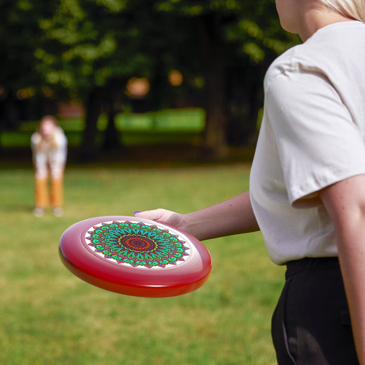 Psychedelic Mandala Frisbee Disc Accessories - Blululi