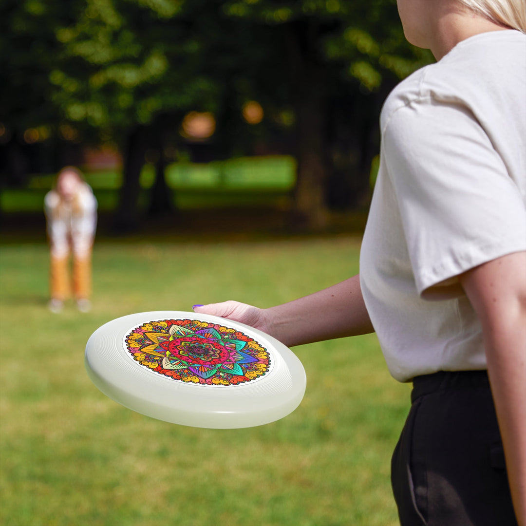 Psychedelic Mandala Frisbee Disc Accessories - Blululi