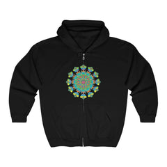 Psychedelic Mandala Hoodie - Tie Dye Vibes Hoodie - Blululi