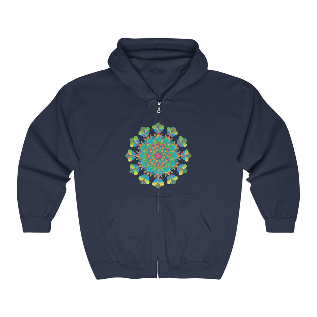 Psychedelic Mandala Hoodie - Tie Dye Vibes Hoodie - Blululi