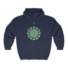 Psychedelic Mandala Hoodie - Tie Dye Vibes Hoodie - Blululi