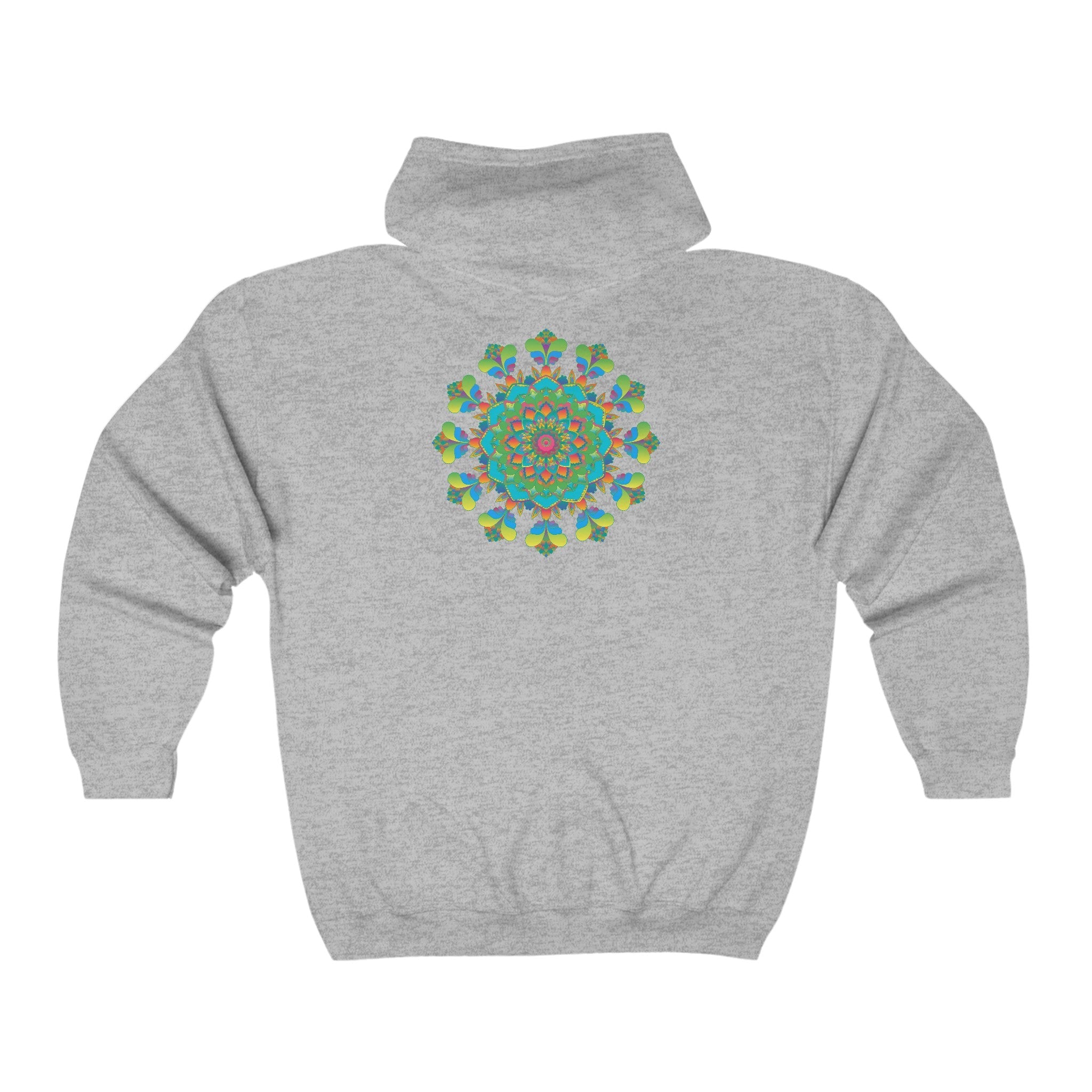 Psychedelic Mandala Hoodie - Tie Dye Vibes Hoodie - Blululi