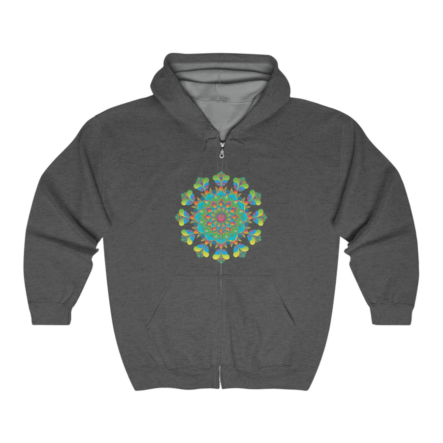Psychedelic Mandala Hoodie - Tie Dye Vibes Hoodie - Blululi