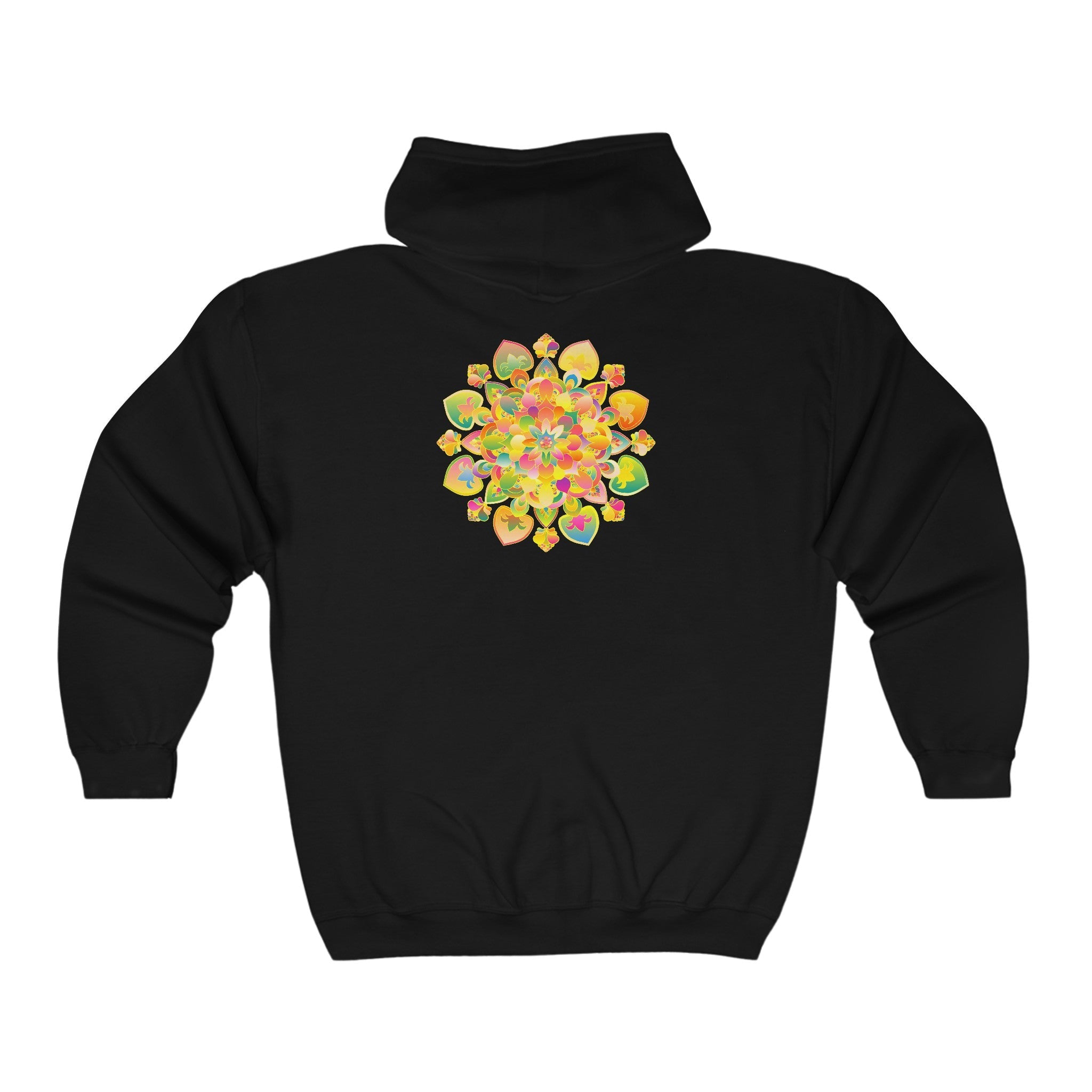 Psychedelic Mandala Hoodie - Trippy Art Hoodie - Blululi