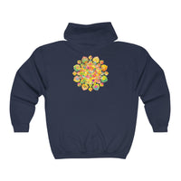 Psychedelic Mandala Hoodie - Trippy Art Hoodie - Blululi