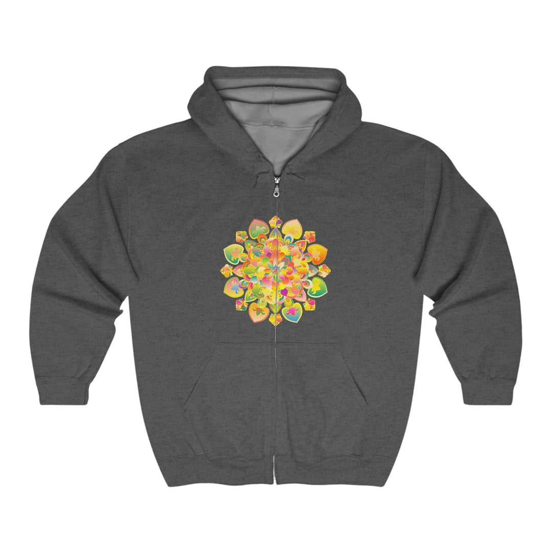 Psychedelic Mandala Hoodie - Trippy Art Hoodie - Blululi