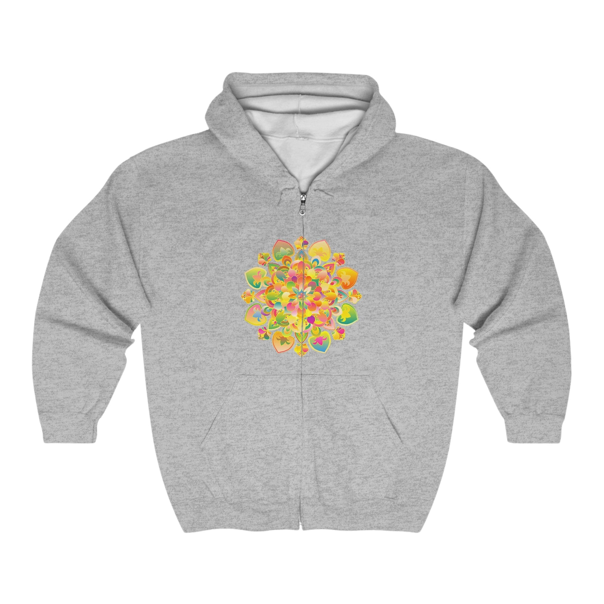 Psychedelic Mandala Hoodie - Trippy Art Hoodie - Blululi