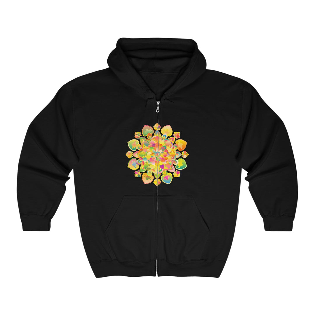 Psychedelic Mandala Hoodie - Trippy Art Hoodie - Blululi