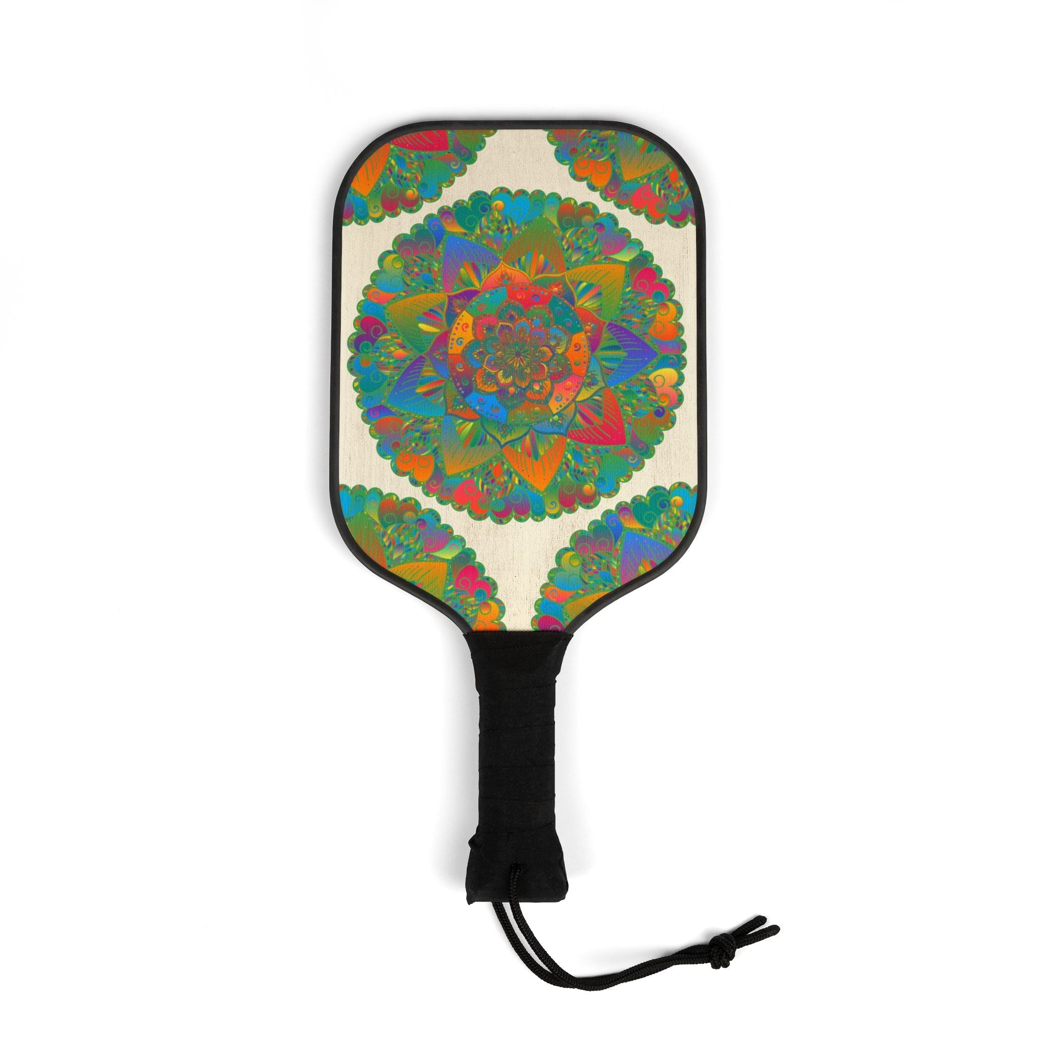 Psychedelic Mandala Pickleball Set Accessories - Blululi