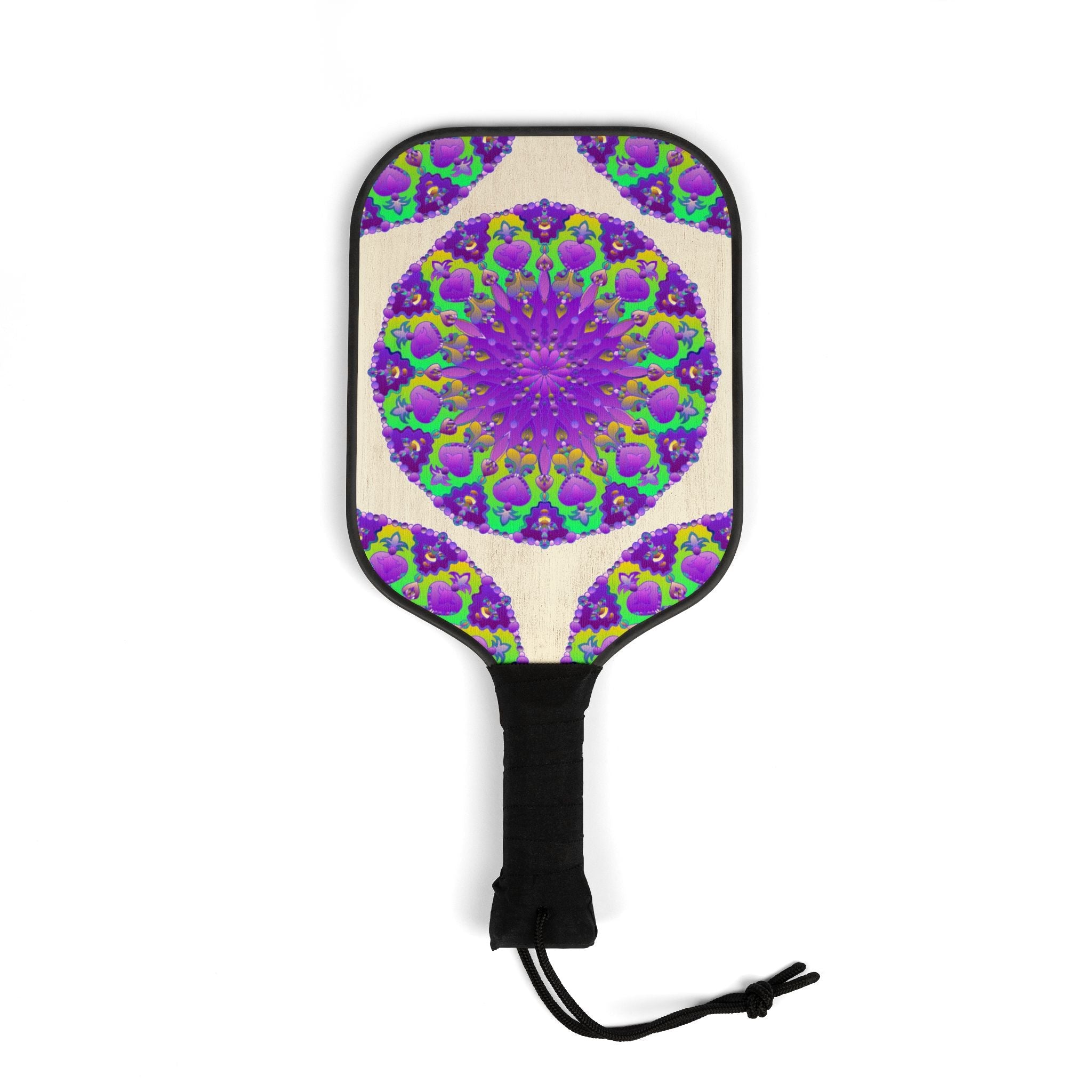 Psychedelic Mandala Pickleball Set Accessories - Blululi