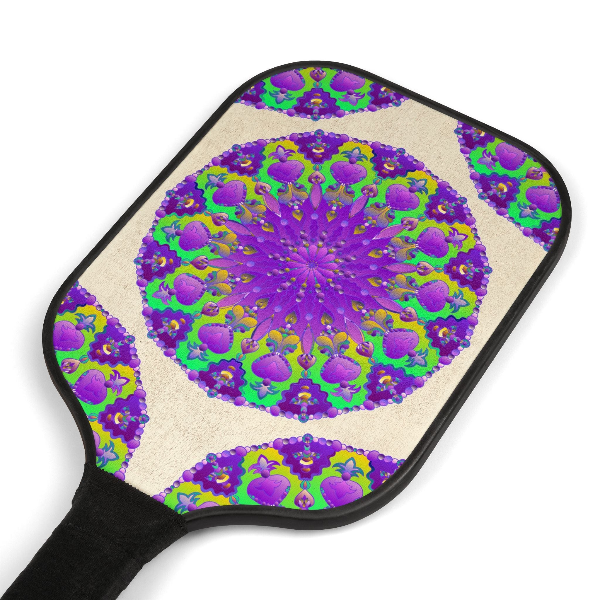 Psychedelic Mandala Pickleball Set Accessories - Blululi