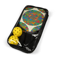 Psychedelic Mandala Pickleball Set Accessories - Blululi