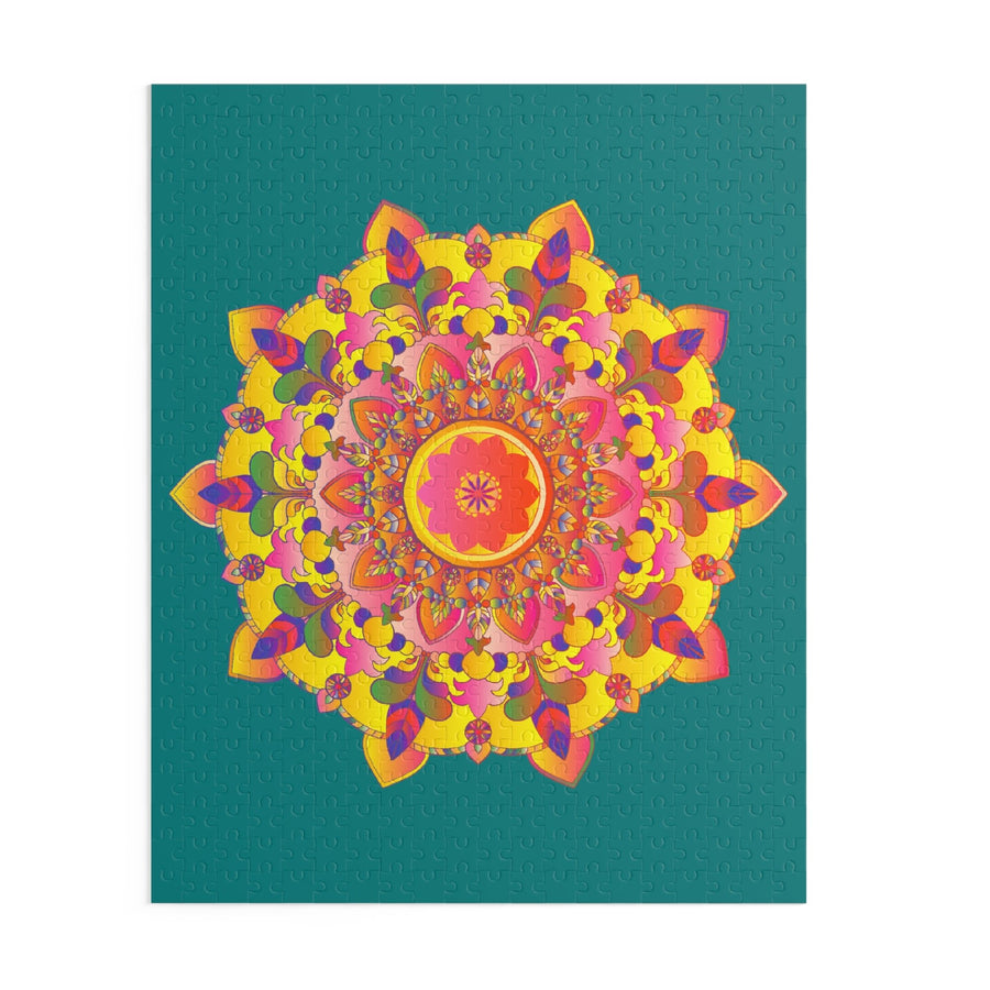 Psychedelic Mandala Puzzle - 252 & 500 Pieces Puzzle - Blululi