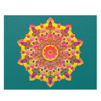 Psychedelic Mandala Puzzle - 252 & 500 Pieces Puzzle - Blululi
