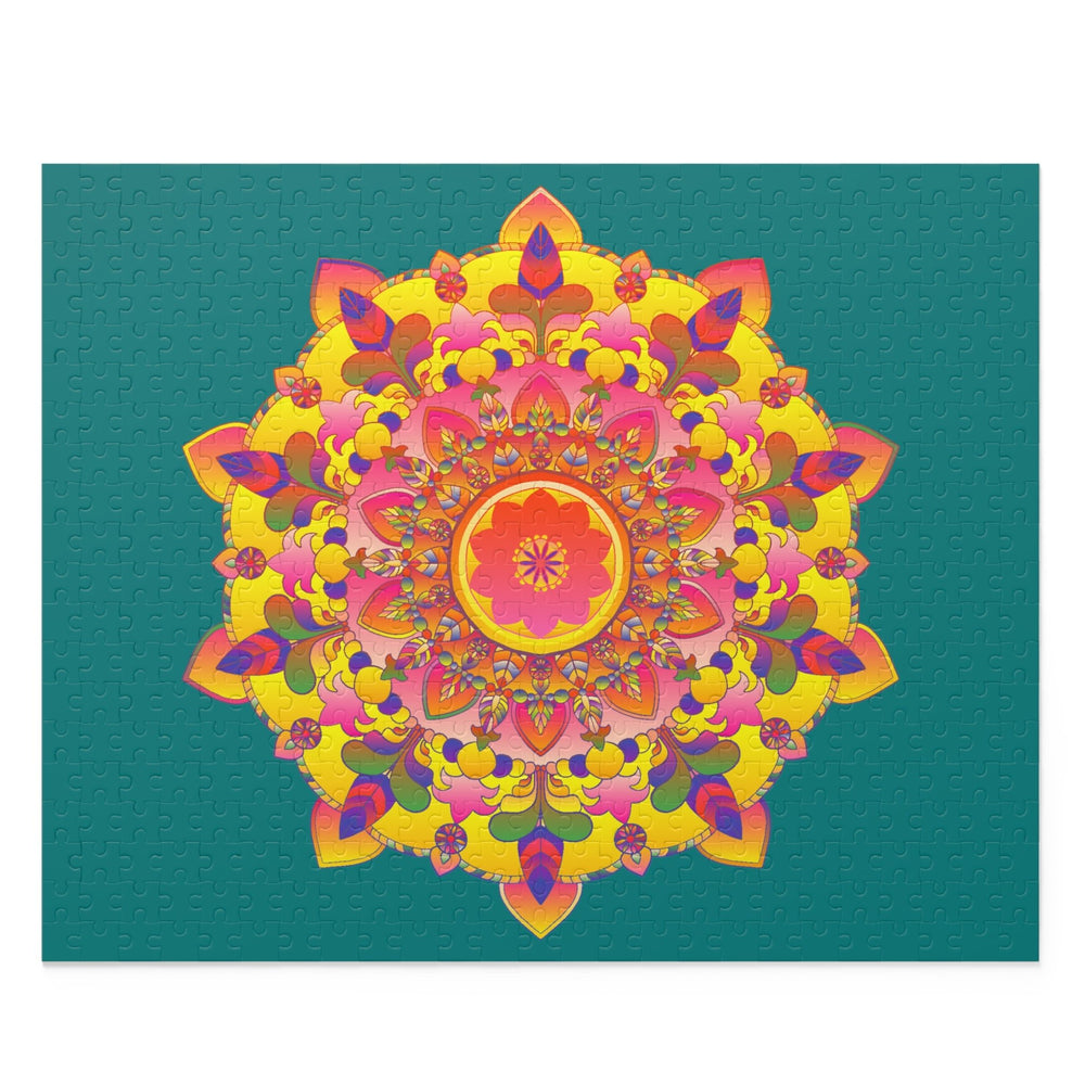 Psychedelic Mandala Puzzle - 252 & 500 Pieces Puzzle - Blululi