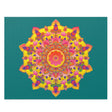 Psychedelic Mandala Puzzle - 252 & 500 Pieces Puzzle - Blululi