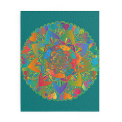Psychedelic Mandala Puzzle - 252/500 Pieces Puzzle - Blululi