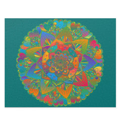 Psychedelic Mandala Puzzle - 252/500 Pieces Puzzle - Blululi